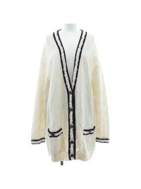 Chanel Long Cardigan Black